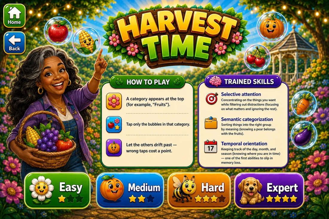 Harvest Time exercise