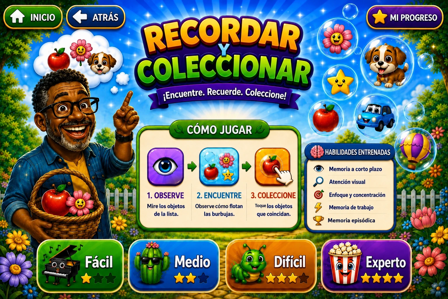 Mind Sage — Recordar y Coleccionar