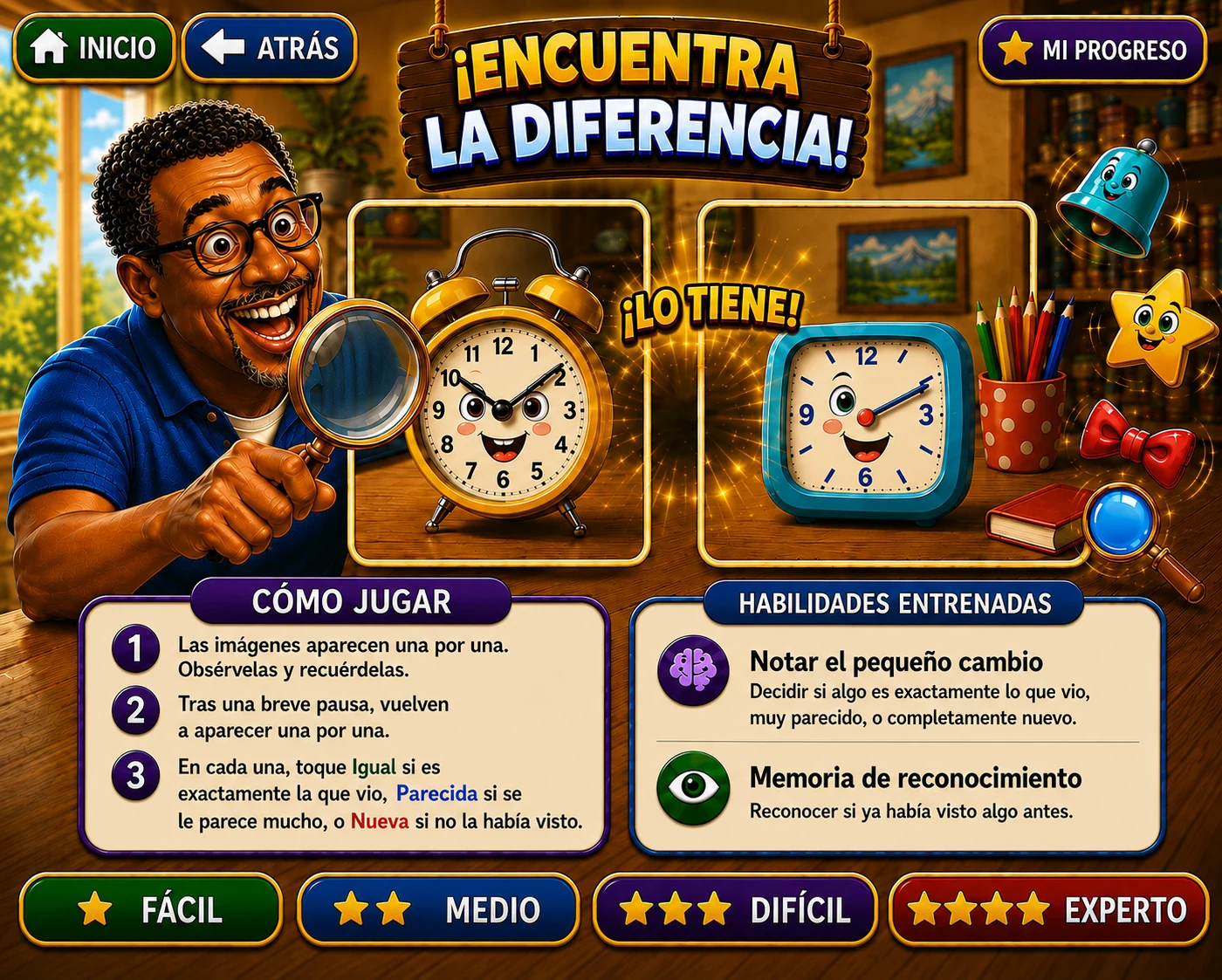 Mind Sage — Encuentra la Diferencia