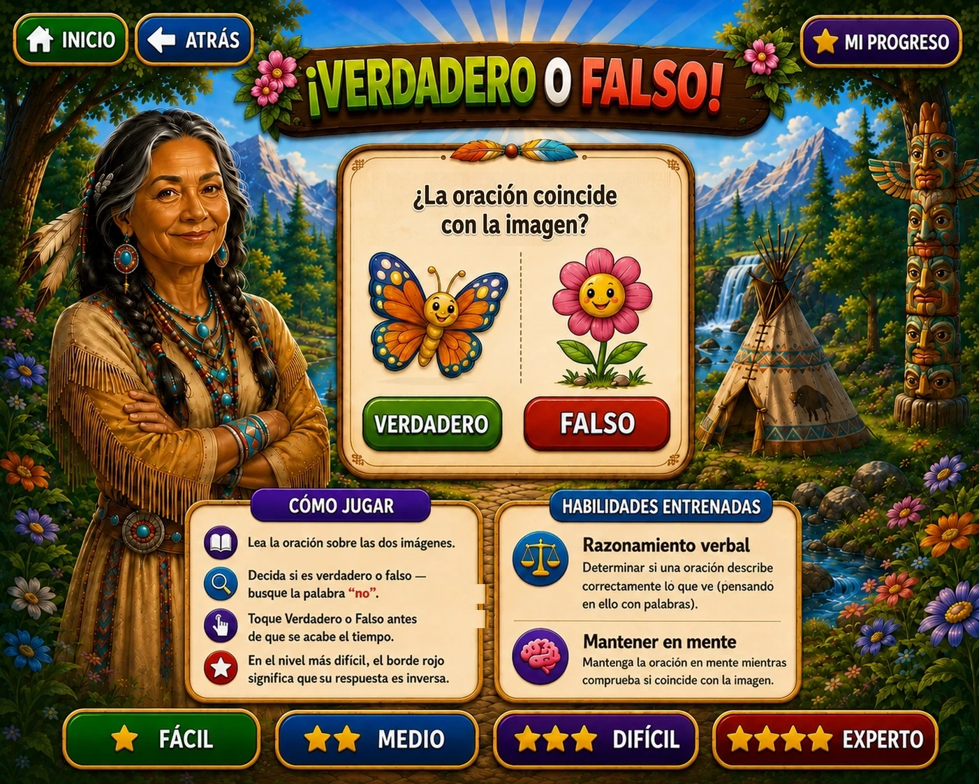 Mind Sage — Verdadero o Falso