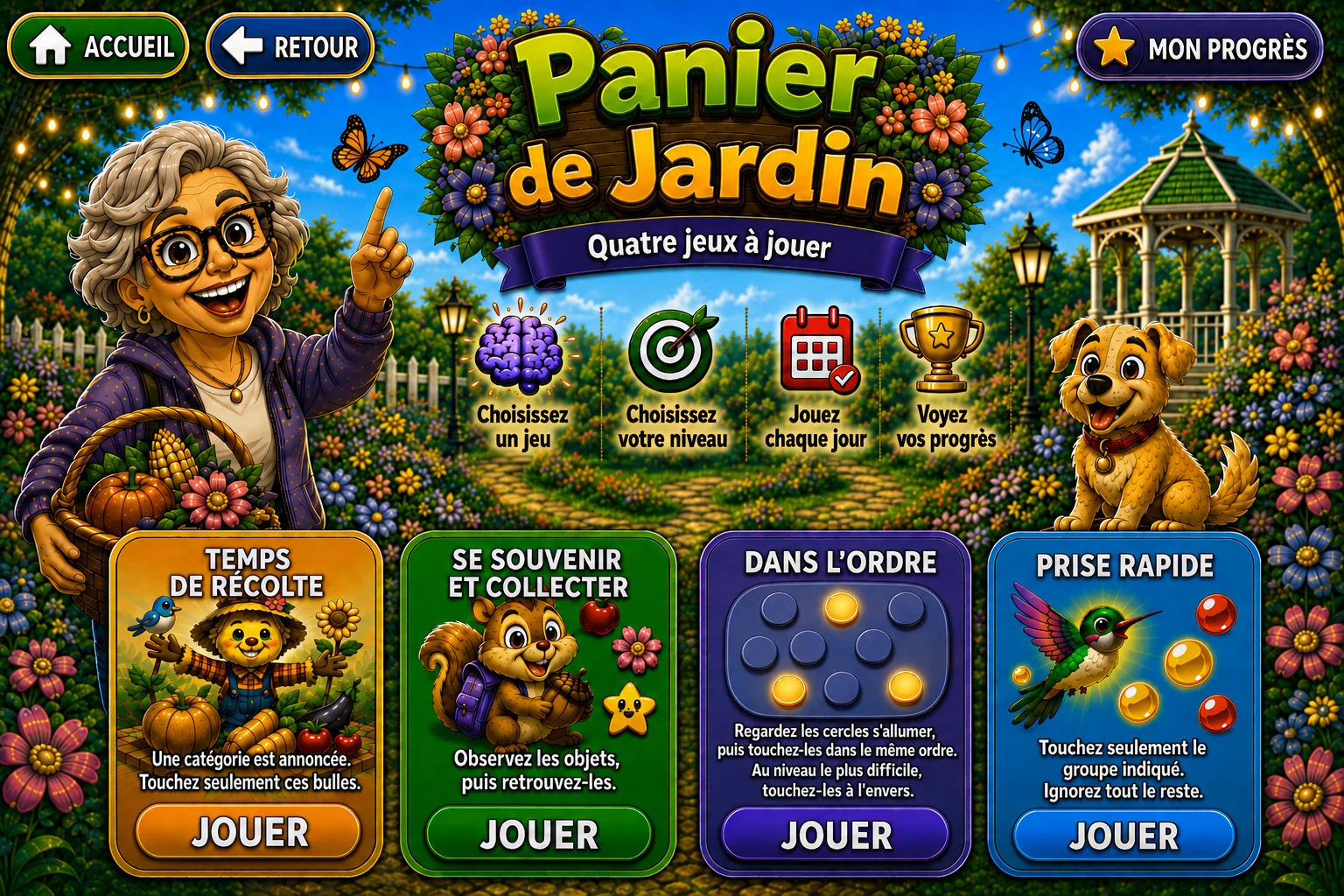 Jeux cérébraux Mind Sage — Panier de Jardin