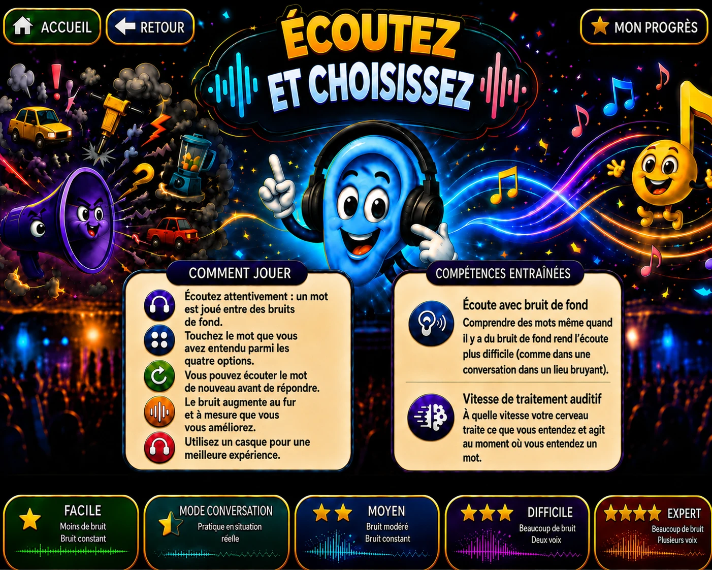 Mind Sage — Écoutez et Choisissez