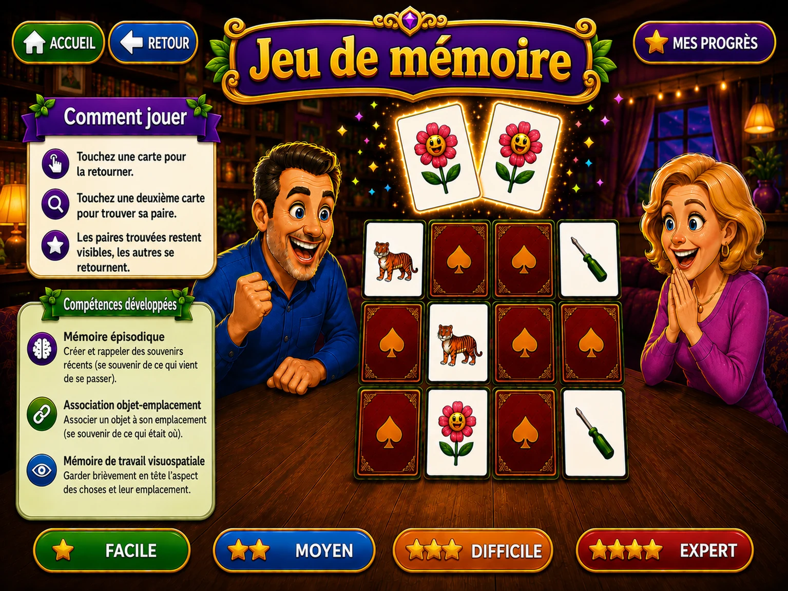 Mind Sage — Jeu de mémoire