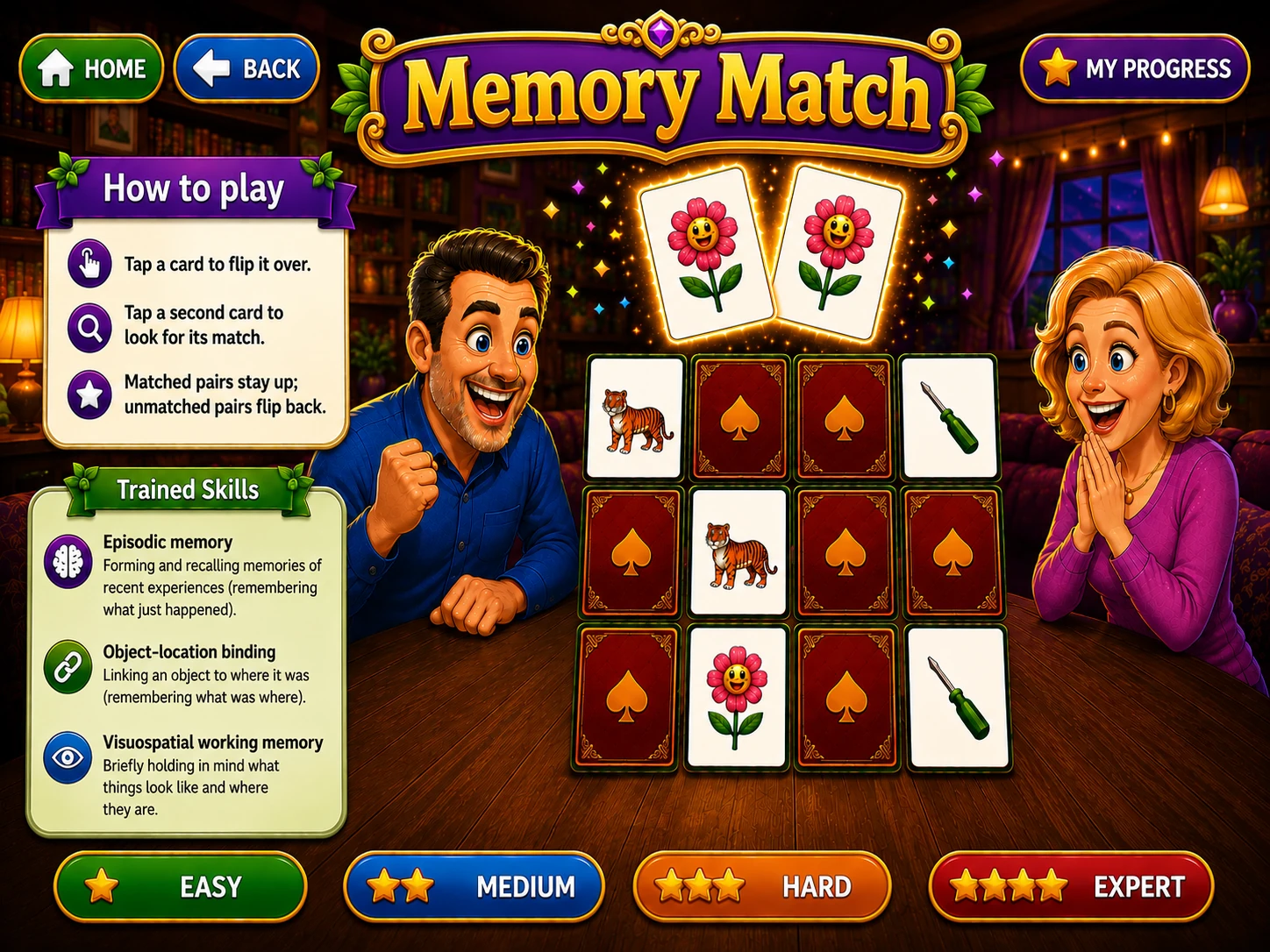 Mind Sage — Memory Match