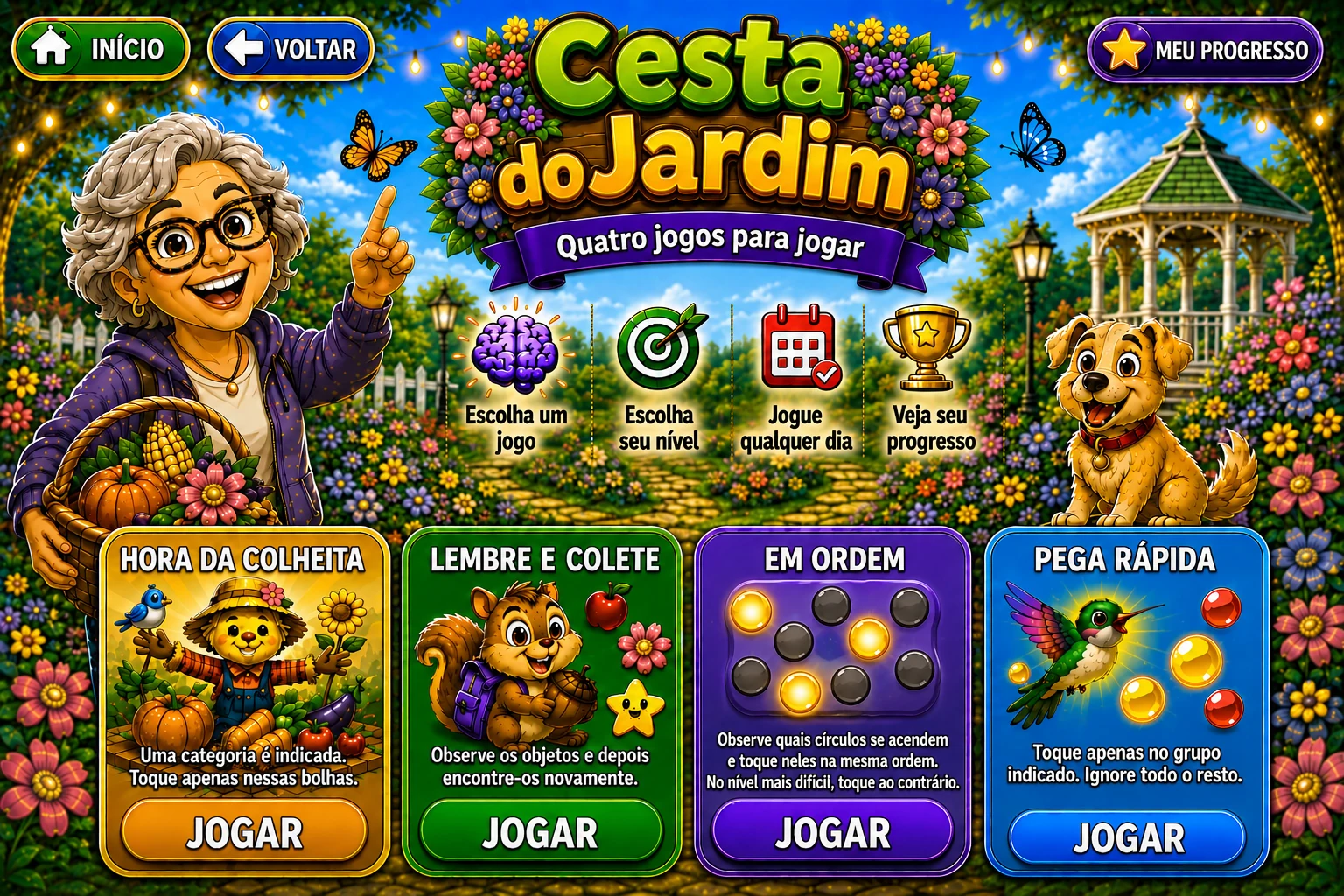 Mind Sage Garden Basket brain games